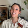 Image of Lucy, the jeweller, in her Studio