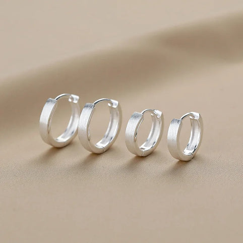 Sterling Silver hoop earrings