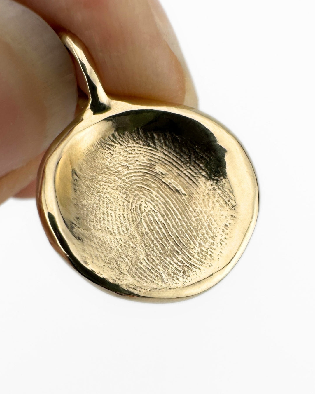 Classic Fingerprint Pendant - 9ct Gold