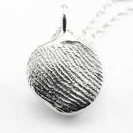 Classic Fingerprint Pendant - Sterling Silver