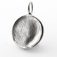 Classic Fingerprint Pendant - Sterling Silver