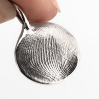 Classic Fingerprint Pendant - Sterling Silver