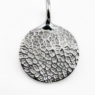 Classic Pet Print Pendant - Sterling Silver