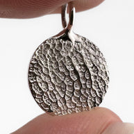 Classic Pet Print Pendant - Sterling Silver