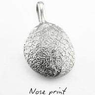 Classic Pet Print Pendant - Sterling Silver