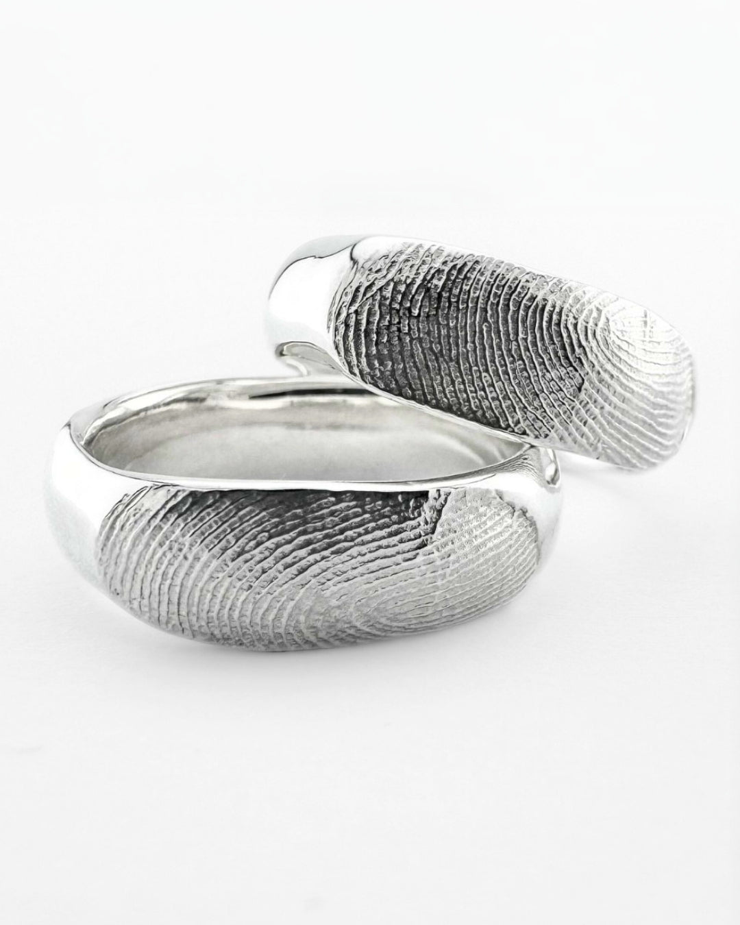 Fingerprint Impression Ring Band