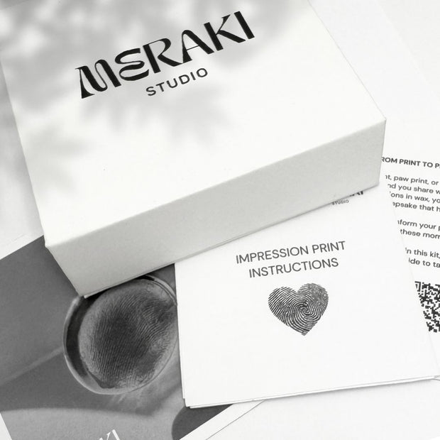 Fingerprint impression wax kit