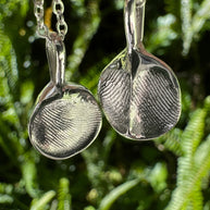Fingerprint Impression Pendant in Sterling Silver