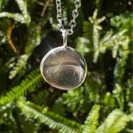 Infant Fingerprint Pendant in Sterling Silver or 9ct Gold