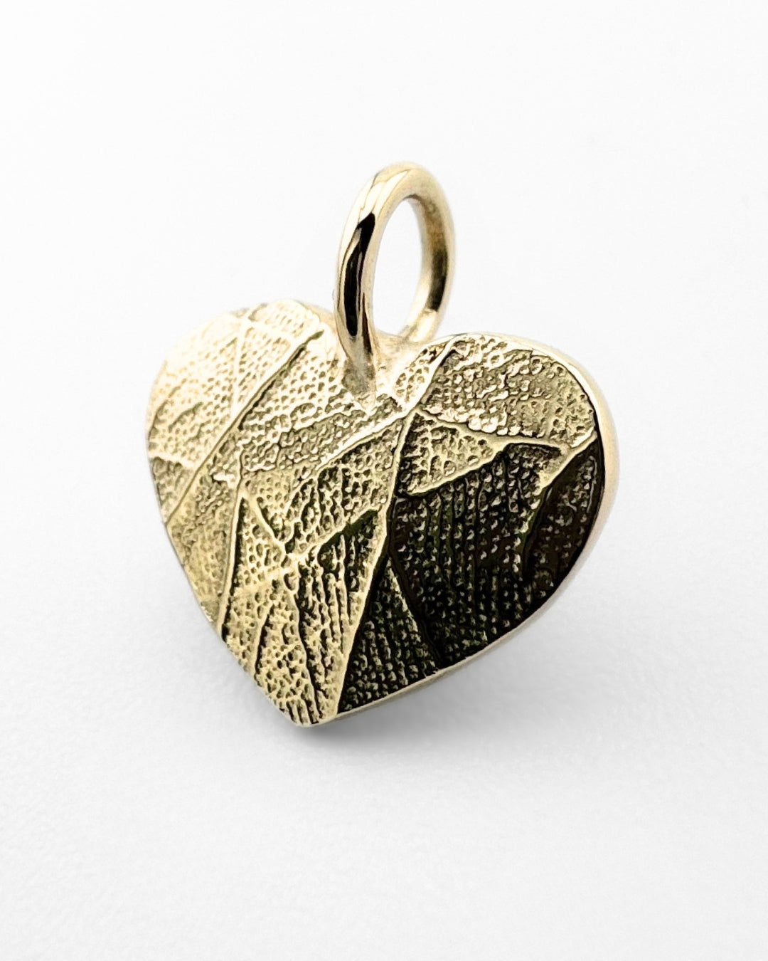 Heart Fingerprint Pendant - 9ct Gold