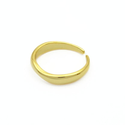 Adjustable gold ring 