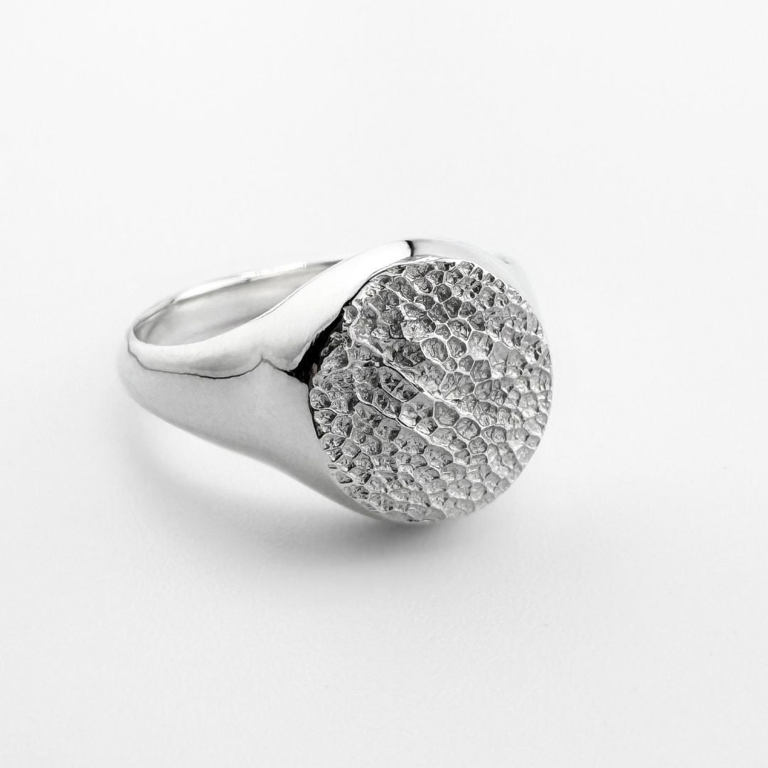 Classic Pet Print Impression Signet Ring